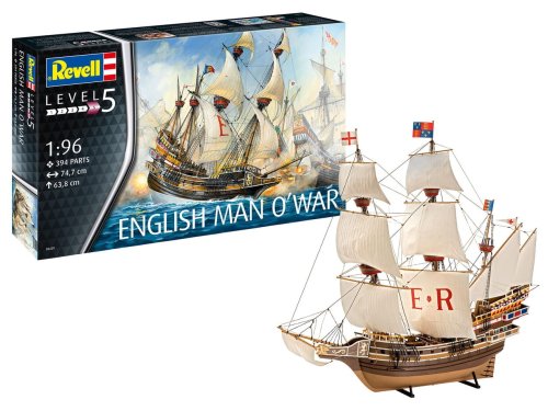 Go to product REVELL 05429 - 1:96 English Man O'War