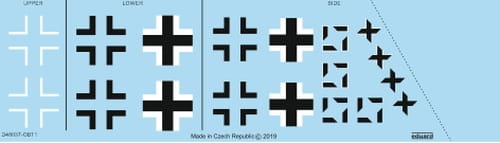 Go to product EDUARD D48037 - 1:48 Fw 190A-8 national insignia