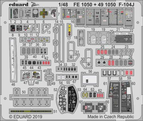 Go to product EDUARD FE1050 - 1:48 F-104J