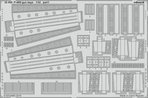 EDUARD 32450 - 1:32 P-40N gun bays