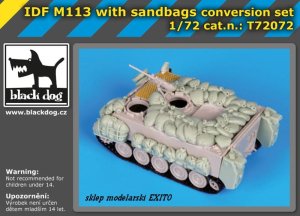 BLACK DOG T72072 - 1:72 IDF M113 with sandbags conversion set