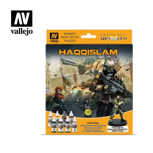 Go to product VALLEJO 70237 - Haqqislam - Infinity Paint Set with Figure