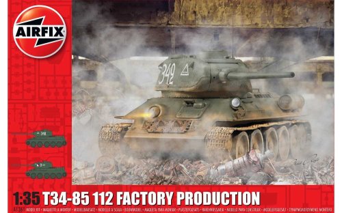 Go to product AIRFIX 01361 - 1:35 T34/85 112 Factory Production