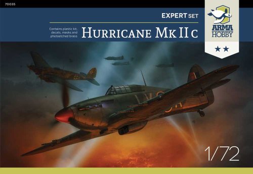Go to product ARMA HOBBY 70035 - 1:72 Hawker Hurricane Mk IIc - Expert Set