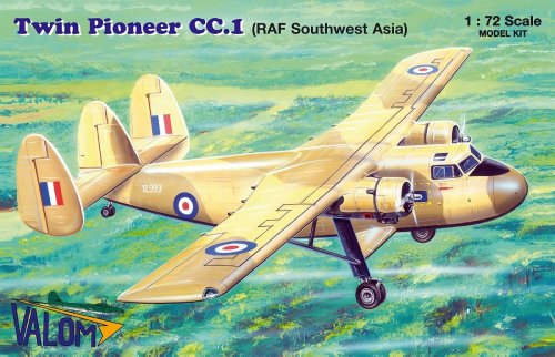 Go to product VALOM 72138 - 1:72 Scottish Aviation Twin Pioneer - RAF Southwest Asia NEAF