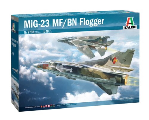 Go to product ITALERI 2798 - 1:48 MiG-23 MF/ BN Flogger