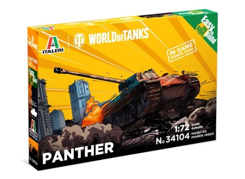 Go to product ITALERI 34104 - 1:72 World of Tanks - Panther