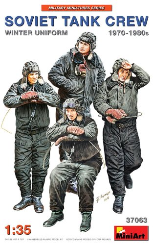 Go to product MINIART 37063 - 1:35 Soviet Tank Crew 1970-80s Winter Uniform