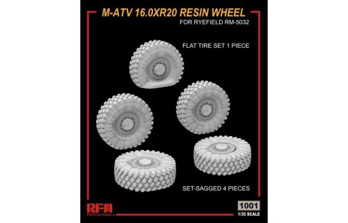 Go to product RYE FIELD MODEL 1001 - 1:35 M-ATV 16.0XR20 Resin Wheel