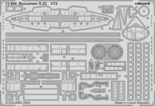 Go to product EDUARD 73694 - 1:72 Buccaneer S.2C