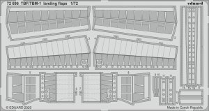 EDUARD 72696 - 1:72 TBF/TBM-1 Avenger landing flaps
