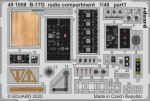 EDUARD 491058 - 1:48 B-17G radio compartment