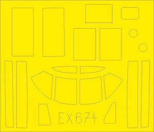 EDUARD EX674 - 1:48 B-26B-50 Invader