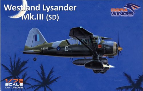 Go to product DORA WINGS DW 72023 - 1:72 Westland Lysander Mk.III (SD)
