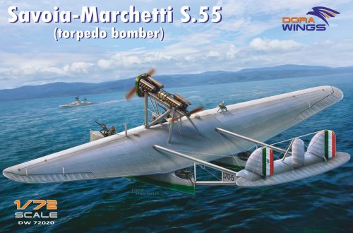 Go to product DORA WINGS DW 72020 - 1:72 Savoia-Marchetti S.55 (torpedo-bomber)