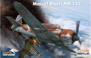 DORA WINGS DW 48019 - 1:48 Marcel Bloch MB.152 (late)