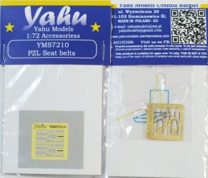 YAHU YMS7210 - 1:72 WW2 seatbelts - PZL seat belts