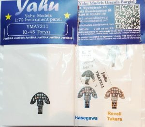 YAHU YMA7311 - 1:72 Ki-45 - Instrument Panel