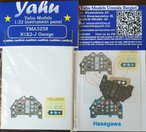 Go to product YAHU YMA3258 - 1:32 N1K2 George - Instrument Panel