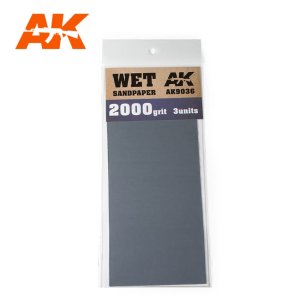 AK INTERACTIVE 9036 - Wet Sandpaper 2000