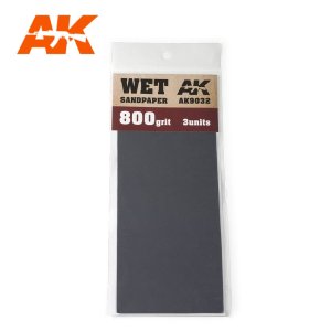 AK INTERACTIVE 9032 -Wet Sandpaper 800