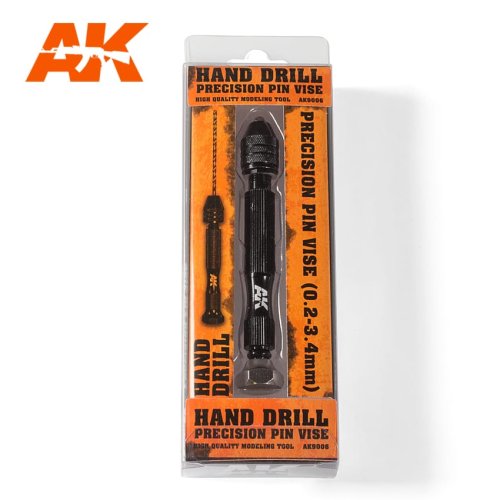 Go to product AK INTERACTIVE 9006 - Hand Drill Precision Pin Vise (0.2mm – 3.4mm)