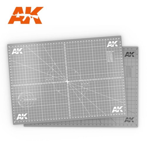 Go to product AK INTERACTIVE 8209-A3 - Scale Cutting Mat A3