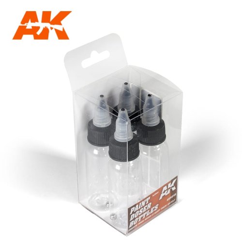 Go to product AK INTERACTIVE 9046 - Paint Doser Bottles 4x30ml