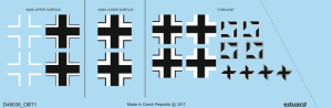 EDUARD D48038 - 1:48 Fw 190A-4 national insignia