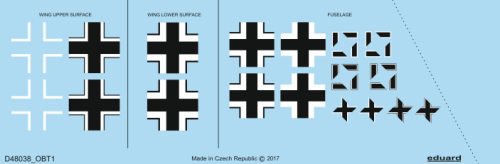 Go to product EDUARD D48038 - 1:48 Fw 190A-4 national insignia
