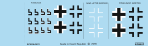 EDUARD D72016 - 1:72 Fw 190A-8 national insignia