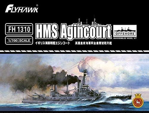 Go to product FLYHAWK 1310 - 1:700 HMS Agincourt