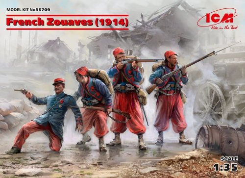 Go to product ICM 35709 - 1:35 French Zouaves (1914)