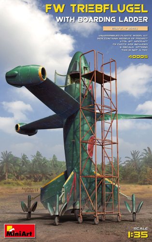 Go to product MINIART 40005 - 1:35 Fw Triebflugel with boarding Ladder