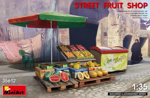 Go to product MINIART 35612 - 1:35 Street Fruit Shop