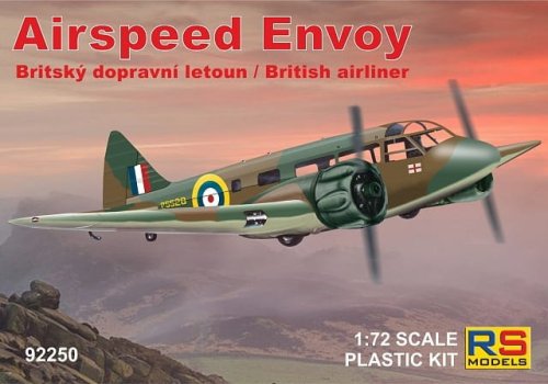 Go to product RS MODELS 92250 - 1:72 Airspeed Envoy