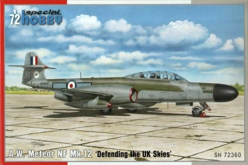 Go to product SPECIAL HOBBY 72360 - 1:72 A.W. Meteor NF Mk.12 - Defending he UK Skies