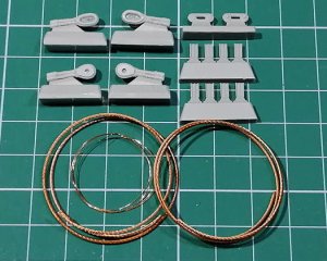 EUREKA XXL ER-3562 - 1:35 Towing cables set for Centurion