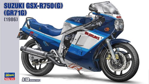 Go to product HASEGAWA 21507 BK7 - 1:12 Suzuki GSX-R750 (G) (GR71G) 86