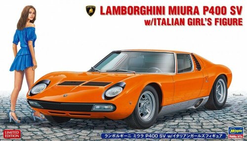 Go to product HASEGAWA 20423 - 1:24 Lamborghini Miura P400 SV w/figure