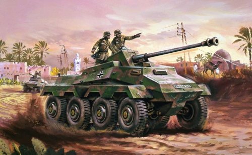 Go to product AIRFIX 01311V - 1:76 Sd.Kfz. 234 Armoured Car