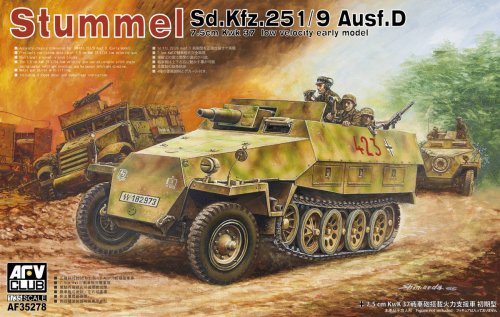 Go to product AFV CLUB 35278 - 1:35 Sd.Kfz. 251/9 Ausf. D Early Type