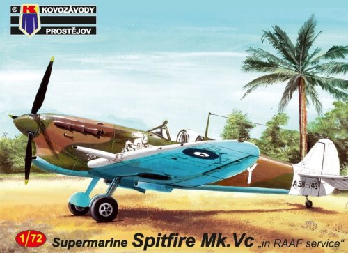 Go to product KOVOZAVODY 0147 - 1:72 Spitfire Mk.Vc in RAAF service