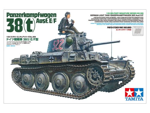 Go to product TAMIYA 35369 - 1:35 Panzerkampfwagen 38(t) Ausf.E/F