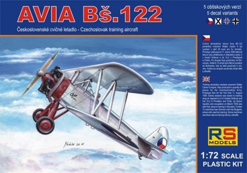 Go to product RS MODELS 92069 - 1:72 Avia Bš.122