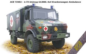 ACE 72451 - 1:72 Unimog U1300L 4x4 Krankenwagen Ambulance