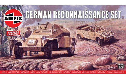 Go to product AIRFIX 02312V - 1:76 German Reconnaisance Set (Sd.Kfz.222 + Kubelwagen)