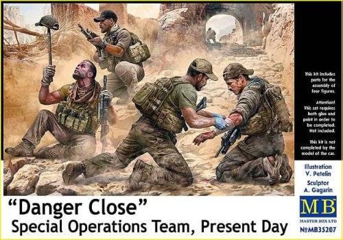 Go to product MASTER BOX 35207 - 1:35 Danger Close. Special Operations Team, Present Day