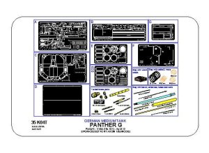 ABER 35K04T - 1:35 Pz.Kpfw.V Ausf.G Panther