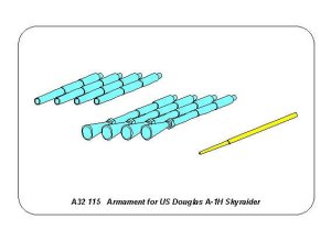 ABER A32115 - 1:32 Armament for US Douglas A-1H Skyraider